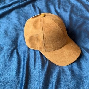 🍃 Camel Colour Suede Baseball Cap 🍃